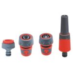 EXTOL PREMIUM hadicový set 4ks, pro 3/4″ hadici, 8876491