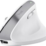 Trust BAYO+ Advanced Ergonomic Wireless Mouse, biela