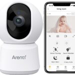 Arenti P2F 5MP/3K Pan-Tilt WiFi Baby Monitor