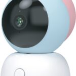 iGET HOME Camera CS2 Baby Blue + Pink otočná pestúnka