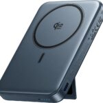 Vention Qi2.2 10 000 mAh Magnetic Wireless Power Bank (USB-C + USB-C/Wireless) 45W Gray