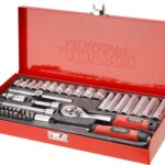 EXTOL PREMIUM hlavice nástrčné, sada 45 ks, 1/4″, 8818360