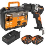 WORX Nitro Vŕtačka s príklepom AKU 20 V WX352.1 (2× 4 Ah)